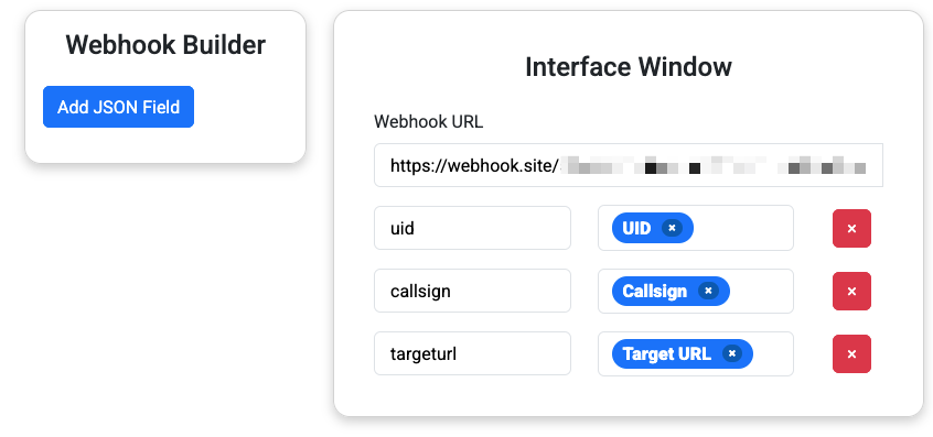 Send a webhook with Kitetags