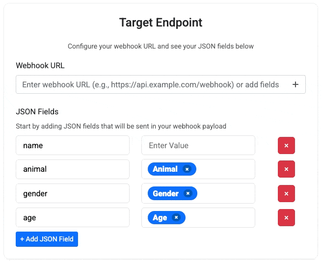 Configuring a Kitetags Webhook Interaction